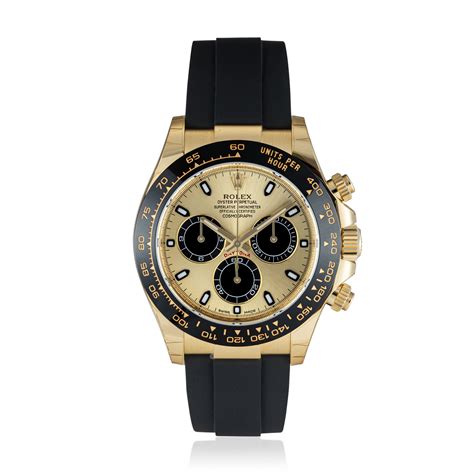 rolex daytona gold white face rubber strap|Rolex daytona rubber strap price.